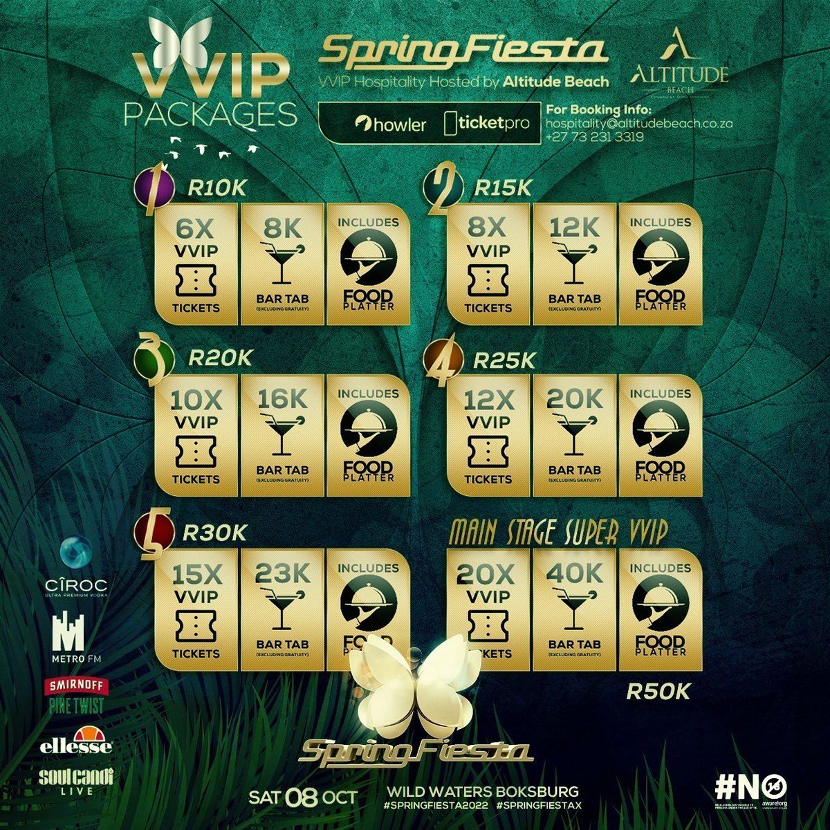 WasThandiwear's tweet image. Have you guys seen the VVIP packages? 😩🤌

#SpringFiesta2022  made sure that they do the most here 👌

Which package are you getting?

#SpringFiestaX