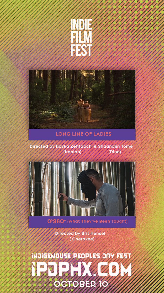 indiefilmfst's tweet photo. Come see these award winning #documentary films from Indigenous filmmakers on October 10th at #IPDPHX celebrating #IndigenousPeoplesDay in #downtownPHX learn more at https://t.co/heXpJzC0QA and follow @CahokiaPhx for all the special details. https://t.co/mfYyzEYtKE