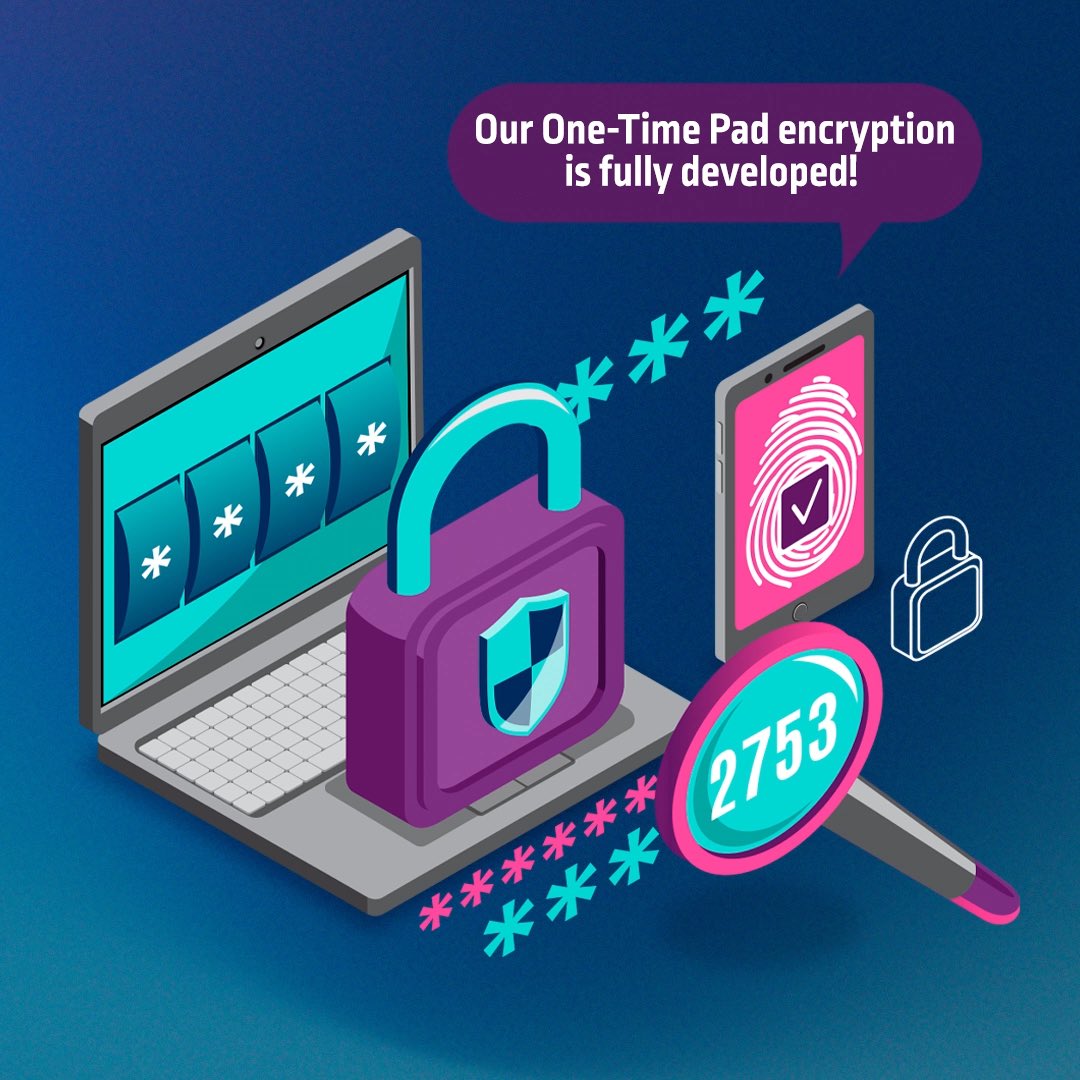 CSOV_token's tweet photo. 📣 Our One-Time Pad (OTP) encryption is fully developed! 
 
✅ By the use of our supervised machine learning gradient descent function, we’ve been able to ensure that no key is ever used twice.
 
✅ We’ve also been able to maintain the highest degree of randomness. 
 
#OneTimePad https://t.co/tl8EqNpVlq