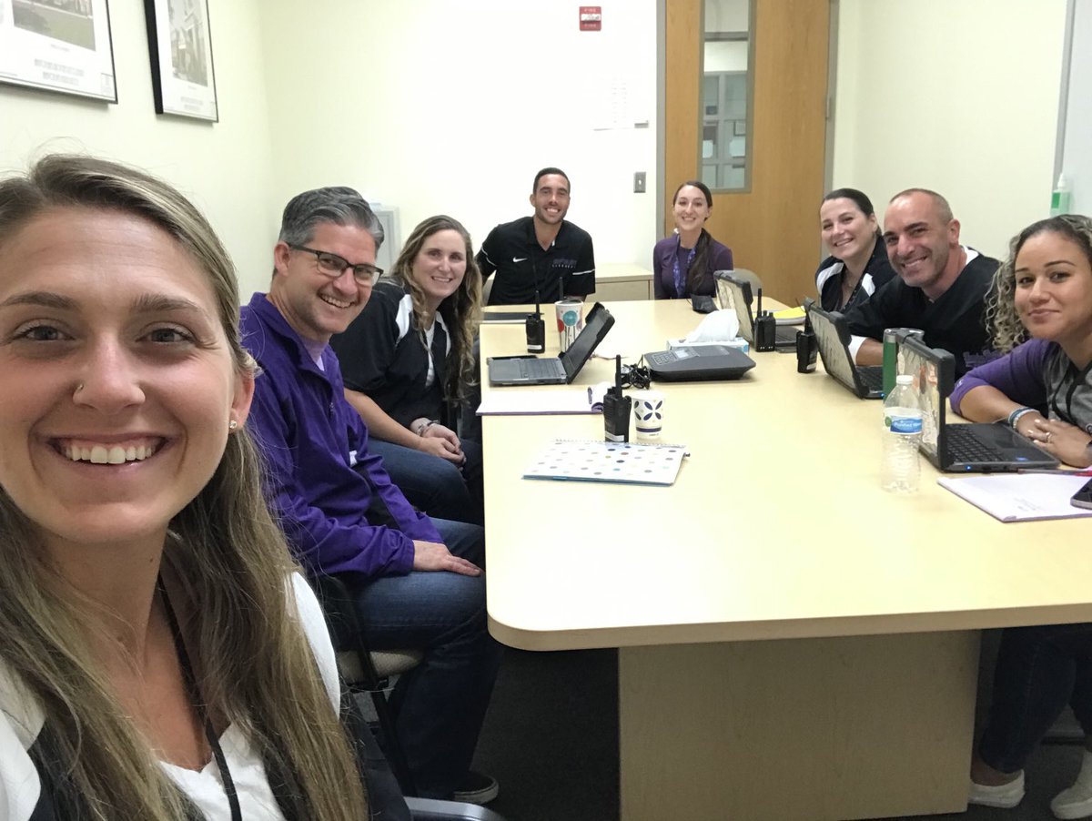 HamptonBays_MS's tweet photo. This is *the team* right here, the Learning Support Team (LST), after our first meeting of the new school year!

What does this team do?  We help kids! 💜
#WeAreHB https://t.co/amtE1nBprp