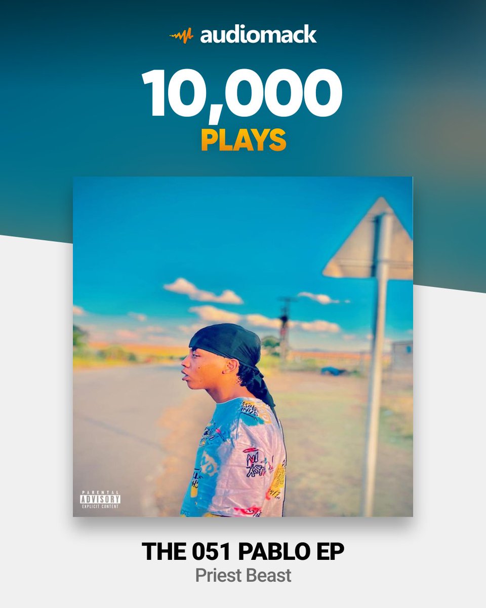 PriestBeast_ZA's tweet photo. Thank you guys from the bottom of my heart I’m humbled I didn’t expect this but y’all made it possible God bless y’all and I love you we over 10k streams on Audiomack

#the051pabloepnowout
#kotsiremixloading https://t.co/ZHuipMVHZG