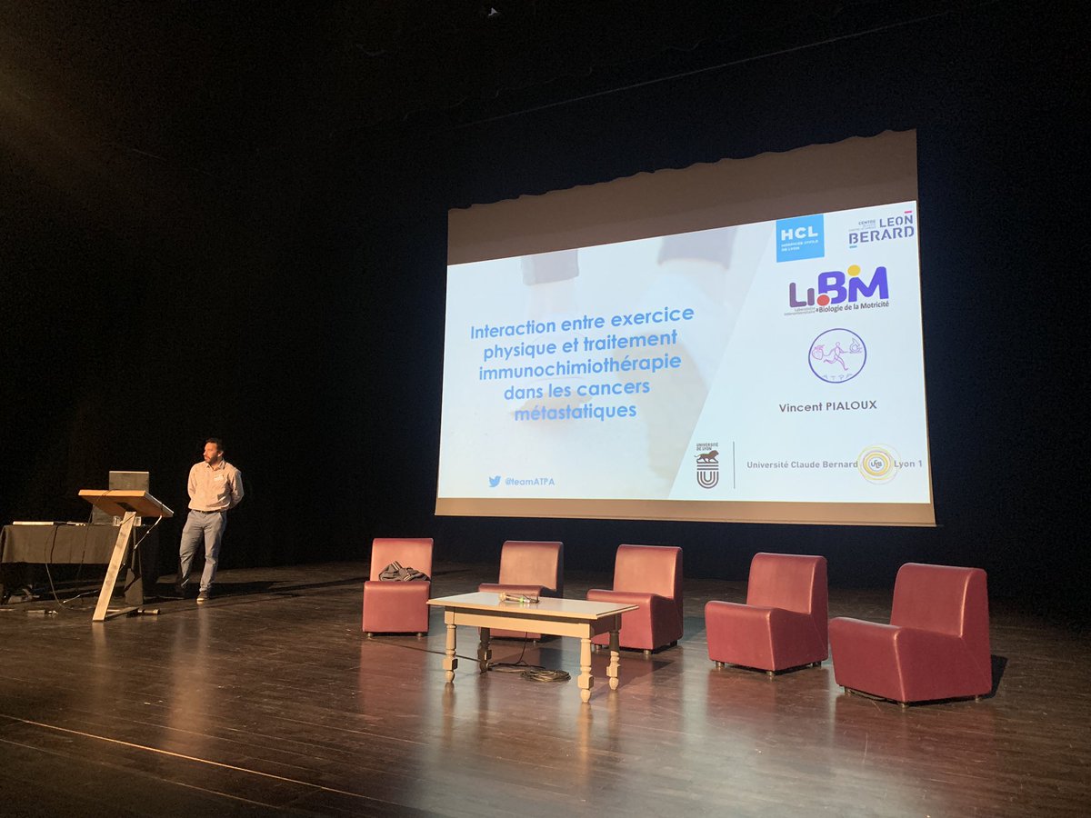 teamATPA's tweet photo. La @teamATPA au Colloque "La fatigue liée au cancer et bien-être subjectif" à @LeMansUniv

Programmation de qualité 💯 Merci aux organisateurs d’avoir permis tous ces riches échanges ! @LaboMIP 🙏🏼 

Belle occasion de retrouver les collègues du @LIBM_lab 💯 https://t.co/BMJ6TQL4Jl