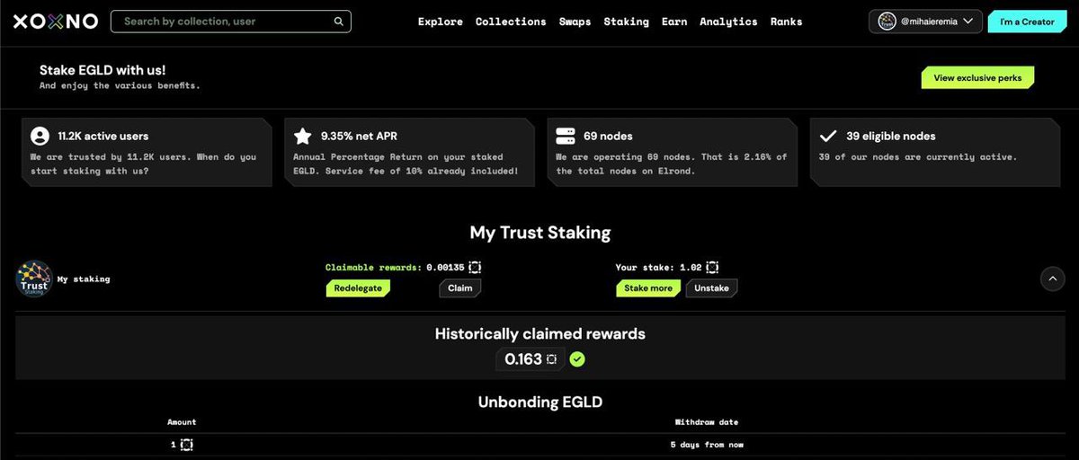 Trust Staking ⚡️ tweet media