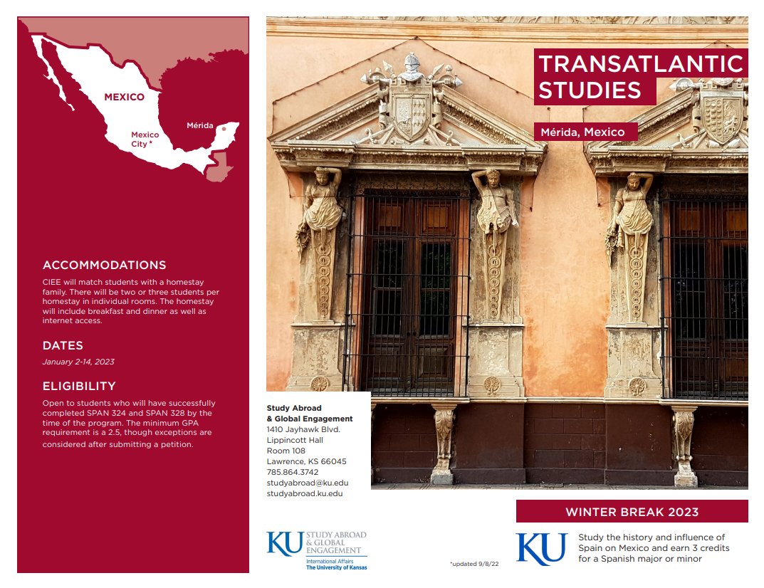 KU Spanish & Portuguese tweet media