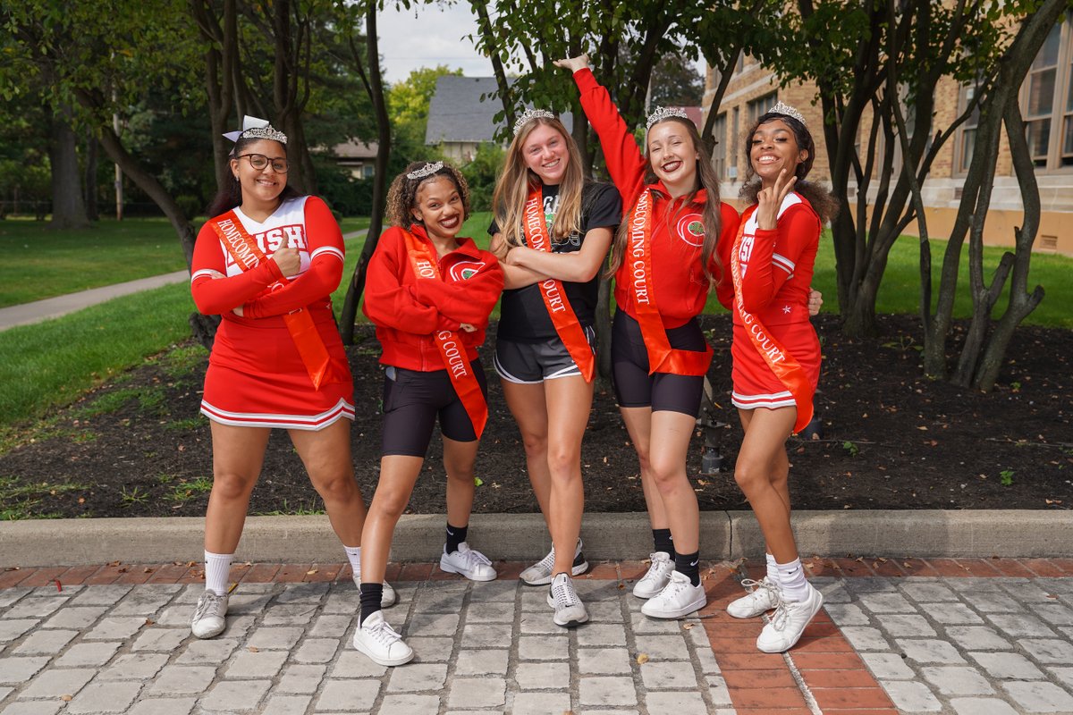 centralcatholic's tweet photo. ☘️👑 Top 5 finalists for Homecoming Queen have been announced - Zoe Williams, Kamari Devalt, Mary Ellis, Kara Hurst, Jayla Watson!!! CONGRATS LADIES!!! Winner will be announced at halftime on Sept. 30 ... stay tuned to see who wins ... GO IRISH!!! #CentralToLife ☘️👑 https://t.co/wO19i1XnxY
