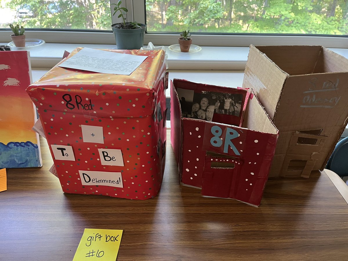 Middlebrook8Red's tweet photo. The #Odyssey representations by the #8Red students are as varied and unique as they are. This is going to be a year full of creativity, attention to detail, and thinking outside the box! #weare8R #wiltonwayct #middlebrookway https://t.co/ObtNPIfhvf