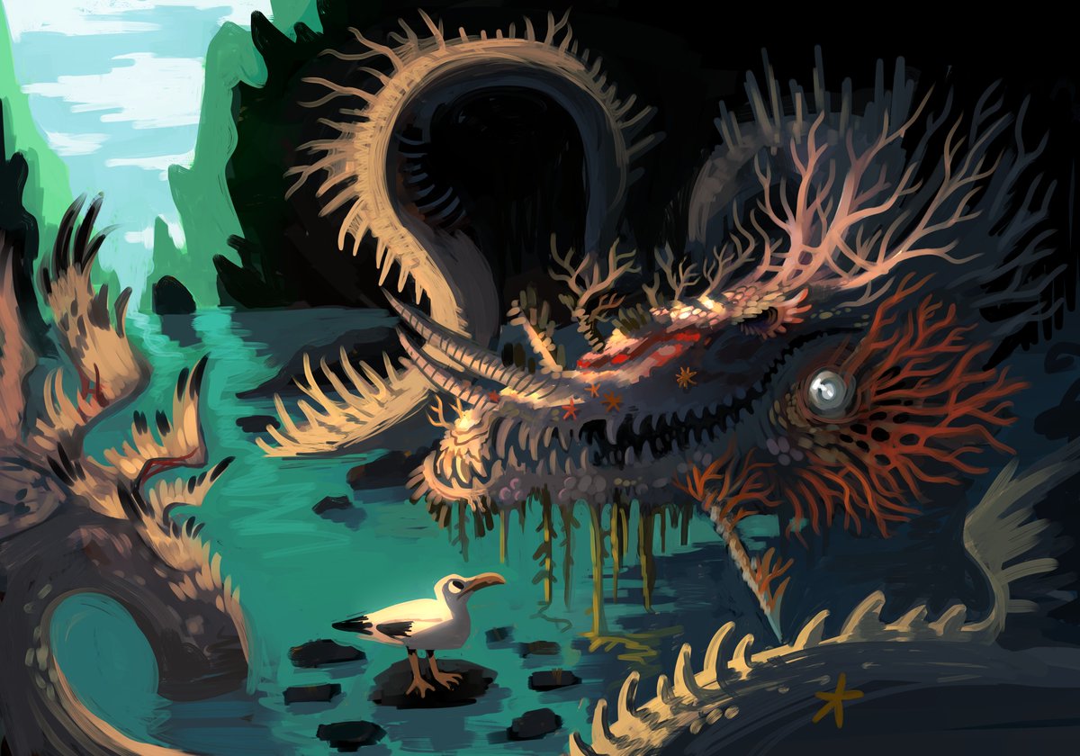 old sea serpent concept
