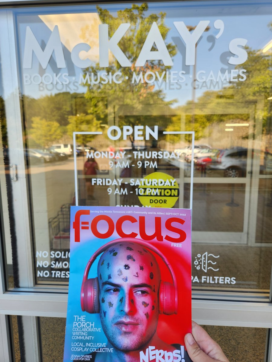 The new issue is now at McKay's and L&amp;L Market! Grab a copy for the weekend. 🤩📖🌈