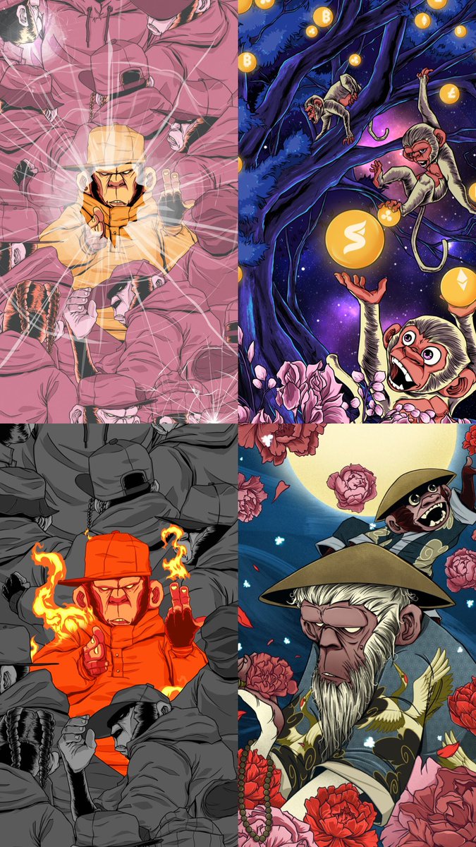 KatunVisual's tweet photo. About a year ago, we make historyβ¨π@ApesRus_io
#apesstandstrong #mysticalfruits #gardenofbloom #inferno #nftart #ARUcrew https://t.co/MlDvMjAOIw