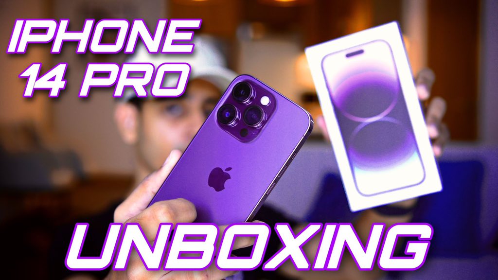 FIRST iPHONE 14 PRO UNBOXING in PAKISTAN! 🔥 
Link: youtu.be/njsDXK6_8fY

<a href="/AppleNowYT/">AppleNow</a> <a href="/Karzovic_/">Hannan Ayub</a>