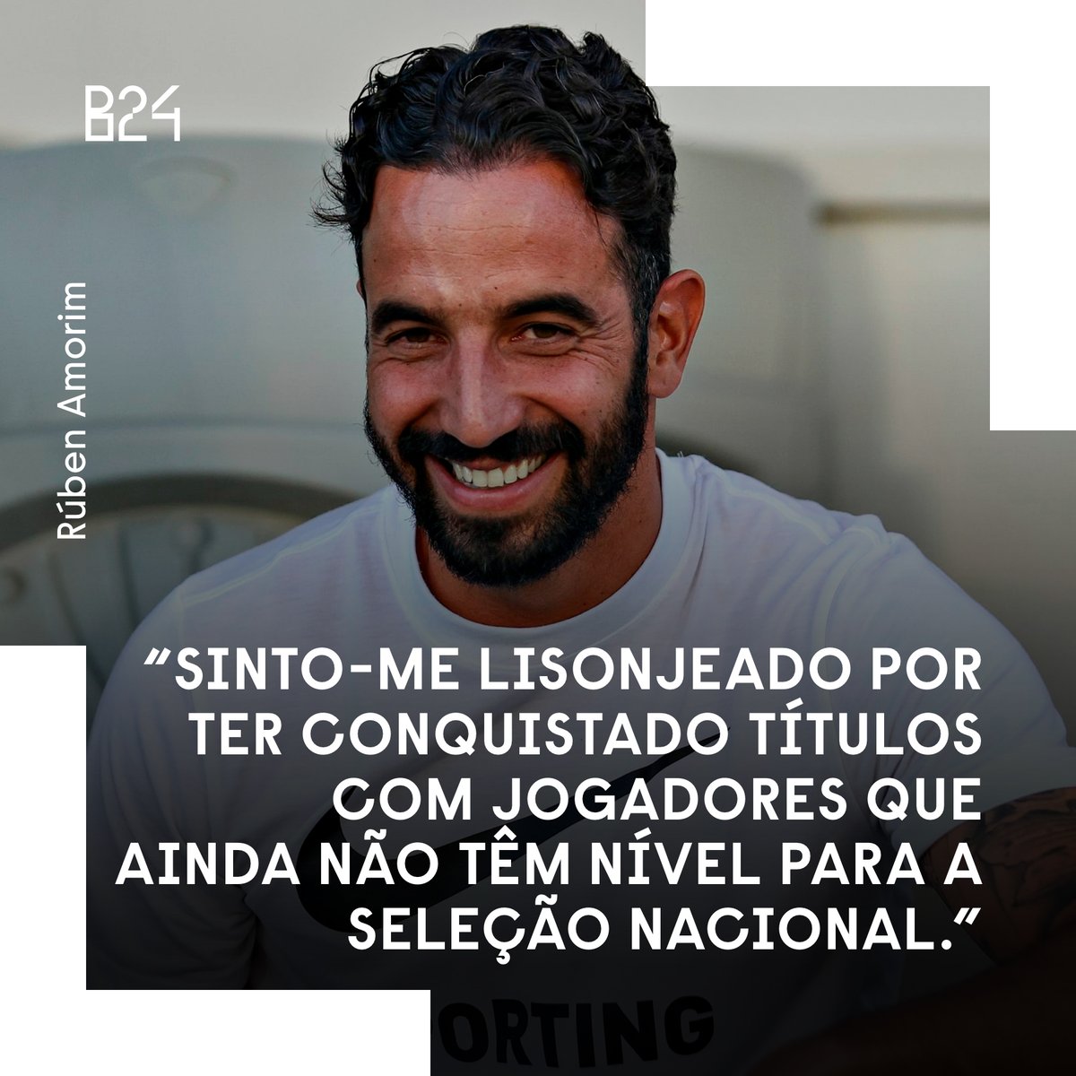 Nenhum jogador do Sporting foi convocado por Portugal e Rúben Amorim reagiu assim 😎