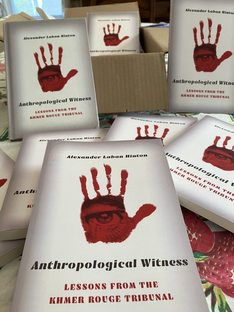 🚨New Book Alert!🚨

**What’s it like to face off with a genocidaire in an international court?** Read #AnthropologicalWitness to find out!

Unboxed and released! <a href="/CornellPress/">Cornell University Press</a>  
30% off: 09BCARD / tinyurl.com/2p8znk5f
<a href="/OpenAcademics/">OpenAcademics</a> <a href="/PhD_Genie/">PhD_Genie</a> <a href="/PhDVoice/">PhD Voice - Independently Run</a>  <a href="/AcademicChatter/">Academic Chatter™</a>