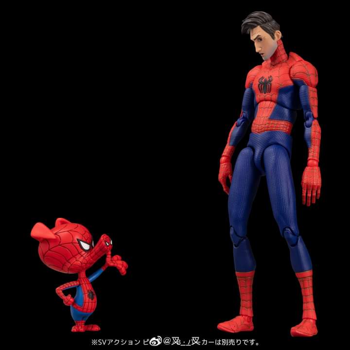 StateOverse's tweet photo. 💥ALERT💥
#Repost
😱
#Statoversians &amp; Marvel fans rejoice, for FBs Issac Wong Toys has revealed a sneak peek at Sentinel SV-Action #SpiderMan: Into the Spider-Verse Spider-Gwen &amp; Spider-Ham #actionfigures!!

#animation #GamersUnite #workscited 
TSO'VIN!!
https://t.co/Ga0ydttAJH https://t.co/uIWxXaNDpm