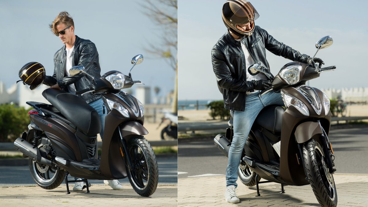 KYMCO_es's tweet photo. Gracias a su agilidad, ligereza, facilidad de manejo y tamaño compacto, #Miler125 ABS se perfila como el scooter ideal para una conducción urbana, segura, estable y, por descontado, emocionante. 🏍😎🧤 https://t.co/cHeR32vc9E https://t.co/jqvKj8NMeh