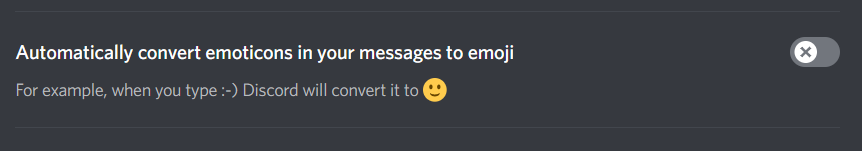 If your :D converts to 😃 on discord go to your PC, go to user settings, Text and Images, and make sure automatically converting emoticons to emojis is off