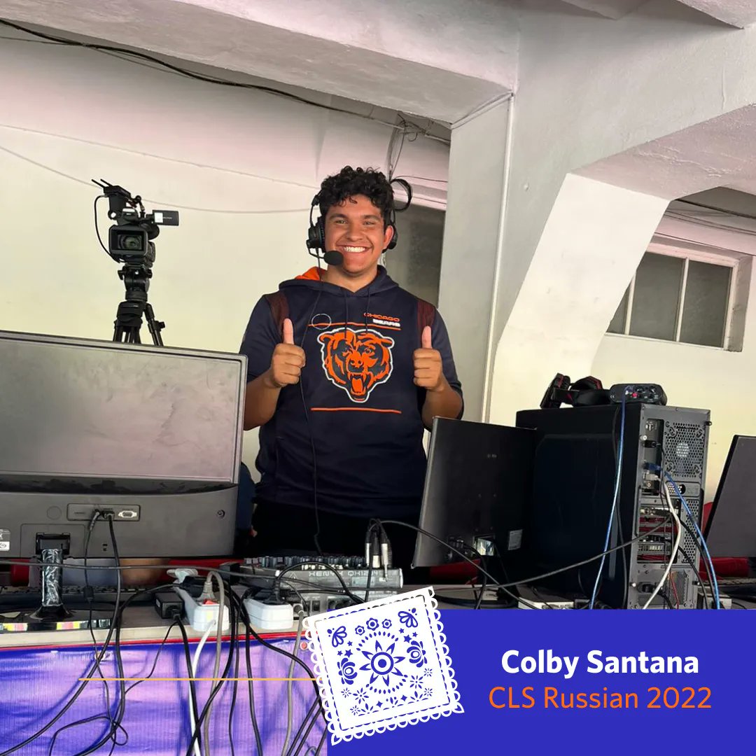 CLSscholarship's tweet photo. Read our latest student spotlight on #CLSRussian scholar Colby Santana! 👉https://t.co/uo6VJ5BWBv Colby shows how #languagelearning opens doors and just what is possible when you aren't afraid to throw on some cleats and put yourself in the middle of a scrum! @ECAatState https://t.co/CDRpJ45z3x