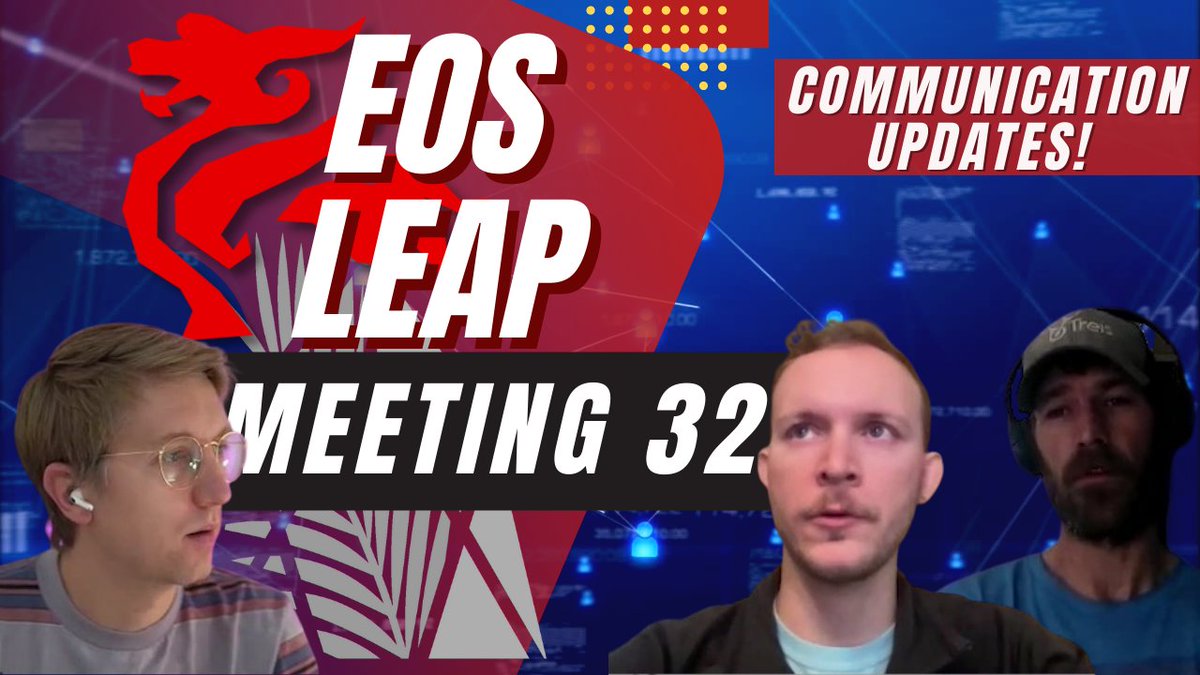 Vaulta_'s tweet photo. ⌛️ Countdown to #TheNewEOS 🚀

On September 21st the $EOS network is upgrading to a community-owned version!🥳

Get all the details in this #EOS Leap Weekly Meeting!

⬇️⬇️
https://t.co/PiscAwpUXX https://t.co/FtdPON7dJE