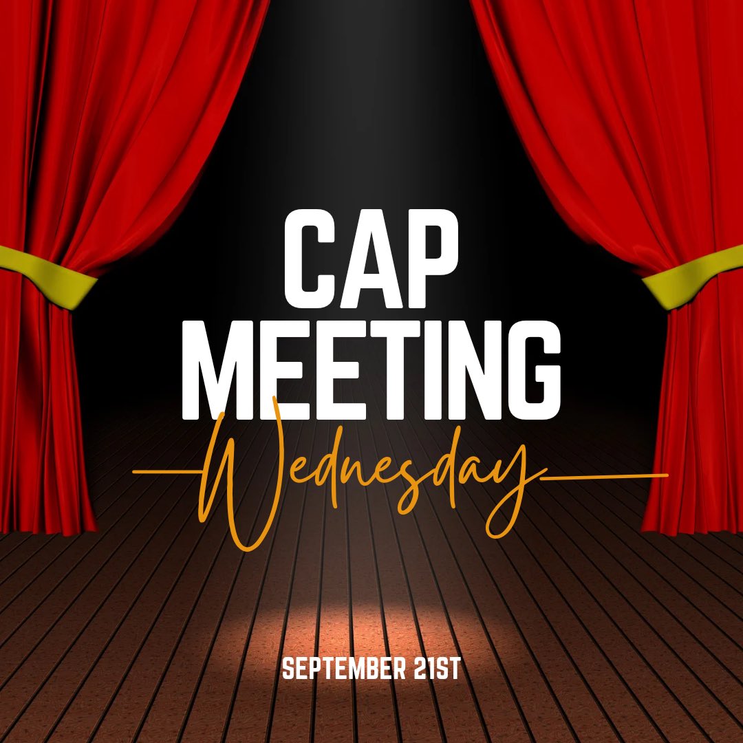Drama clubs first meeting next Wednesday ! All students interested are welcome. You do not have to be in the show to join drama club!Join us to get all the important details for the year to come!

Posted by Drama Club SM Rep. Michelle Phillips