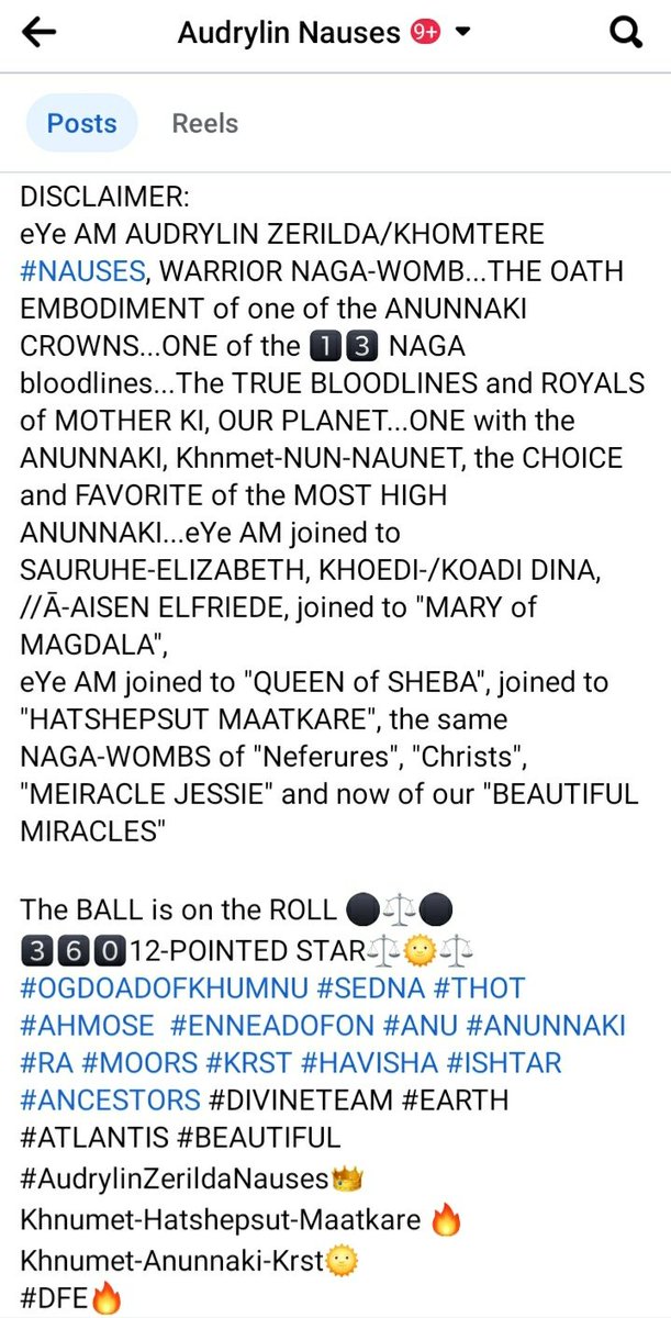 soul_frequency's tweet photo. 1️⃣6️⃣0️⃣9️⃣2️⃣0️⃣2️⃣2️⃣
#ITITE,Nefarious ones &amp; Slavemasters.

"THE BALL IS ON THE ROLL"
WE'VE COME #FULLCIRCLE🌐

3️⃣6️⃣0️⃣12-POINTED STAR⚖
#OGDOADOFKHUMNU #SEDNA  #ENNEADOFON #ANU #ANUNNAKI #RA #MOORS #KRST  #HATSHEPSUT #AUDRYLIN7️⃣ #ANCESTORS #KI #ATLANTIS #BEAUTIFUL7️⃣
#Empress👑
#DFE🔥 https://t.co/BR0JYZjKQJ