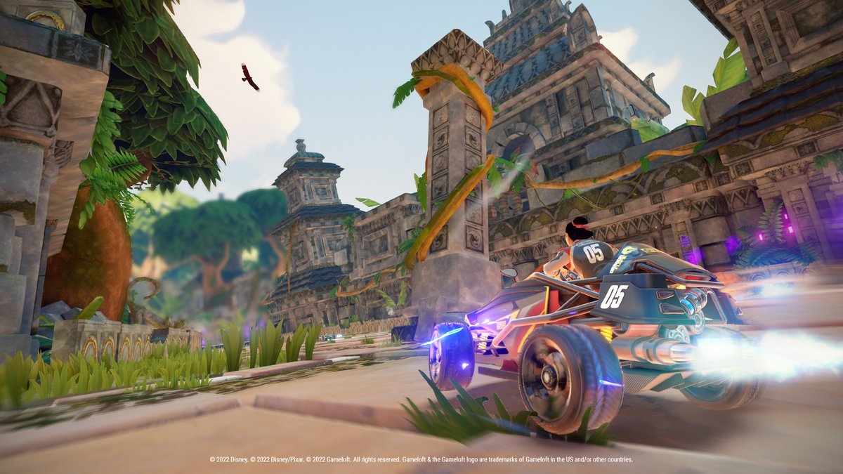 SpeedstormGame's tweet photo. Just admiring the view 🌴 https://t.co/MyDHjWLCre