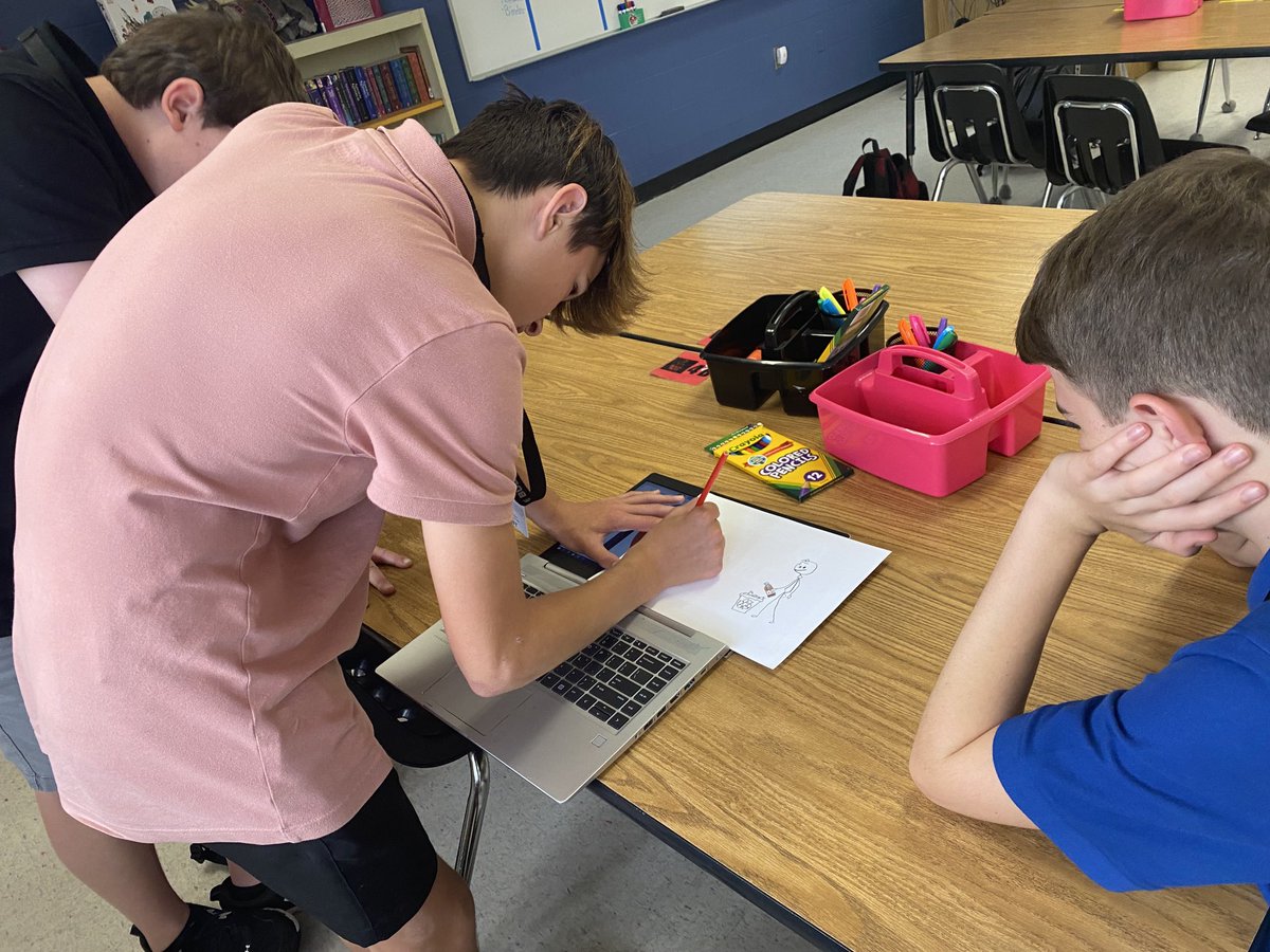 MsEMorse's tweet photo. #ConnectforSuccess class worked together to create norms for our group. What a great way to “synergize” as a class and work together towards a goal! @oms_bulldogs @collierschools https://t.co/JCgEzdB9aV