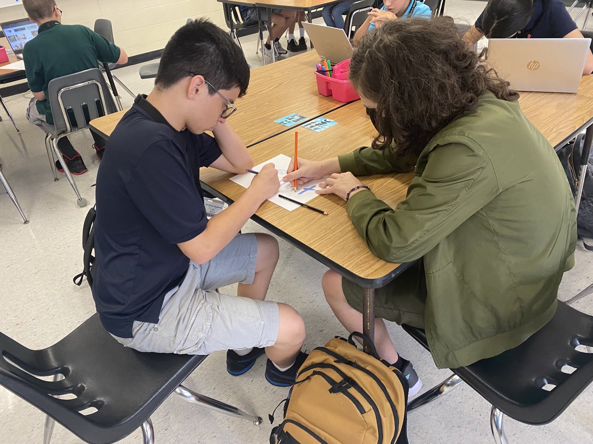 MsEMorse's tweet photo. #ConnectforSuccess class worked together to create norms for our group. What a great way to “synergize” as a class and work together towards a goal! @oms_bulldogs @collierschools https://t.co/JCgEzdB9aV