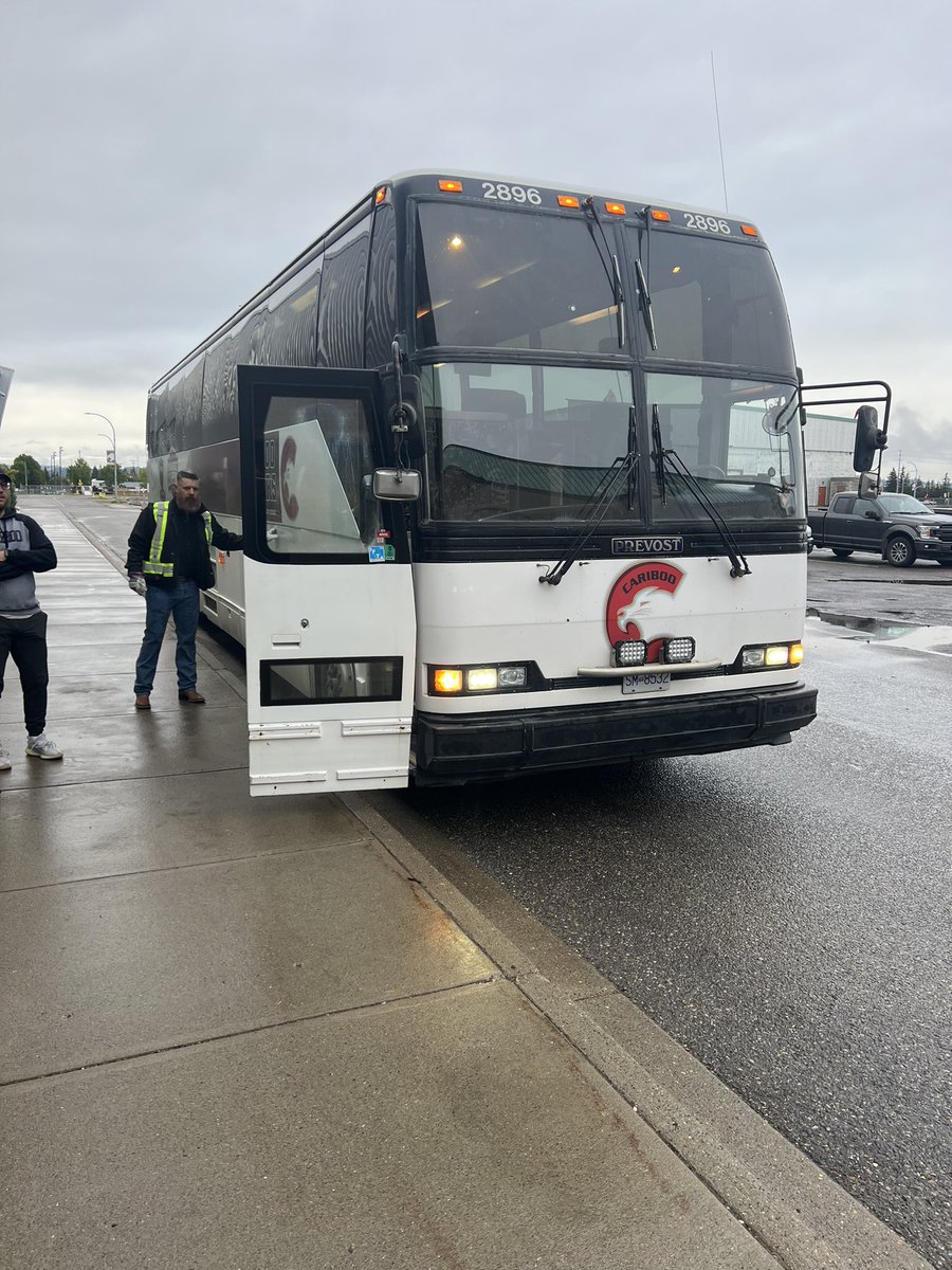 Team is on the road for Vancouver for exhibition, safe travels and play hard! #defendthenorth #loyaltothenorth