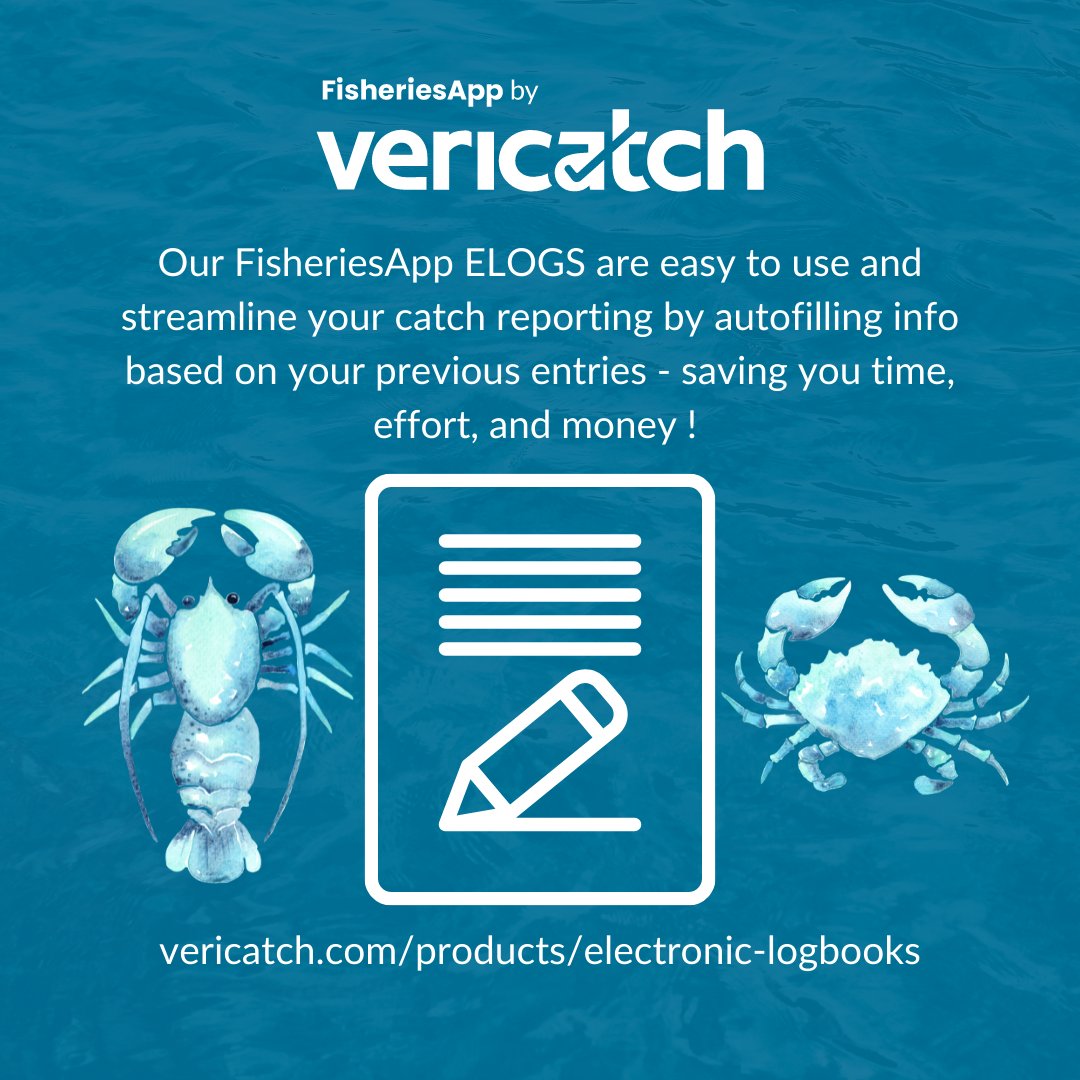 vericatch's tweet photo. Let our software do some of your catch reporting work for you! #ELOGS #oceantech #fishingtech https://t.co/wgpxXU5d1X