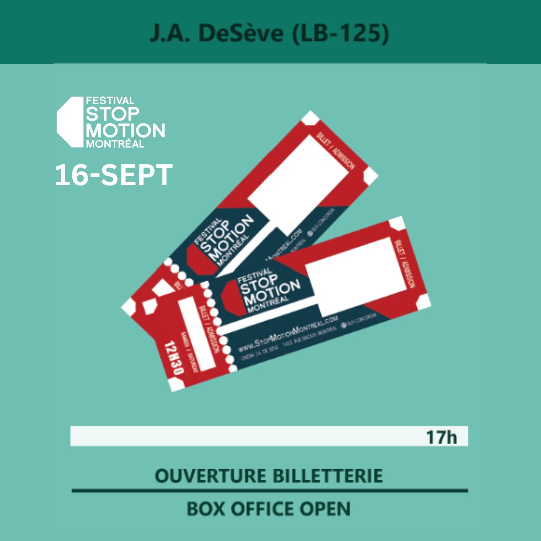 Stop Motion Montreal tweet media