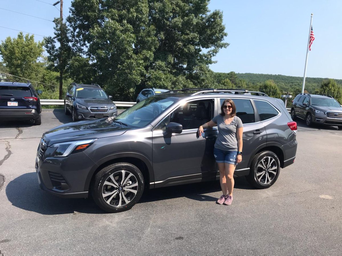 LongSubaru's tweet photo. Congratulations to Shannon on your new #SubaruForesterLimited from sales consultant Carrille Dionne here at Long Subaru! #LONGSubaruDriver https://t.co/F1u7laPFBU