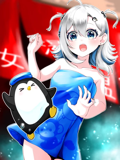 【Skeb】にじさんじのVirtuaReal所属十期生「悠亚(ゆあ)」ちゃんを描かせていただきました!ご依頼、ありがとうございます!!お声もお歌もめっちゃかわえぇのだ～!!!#悠亚yua 