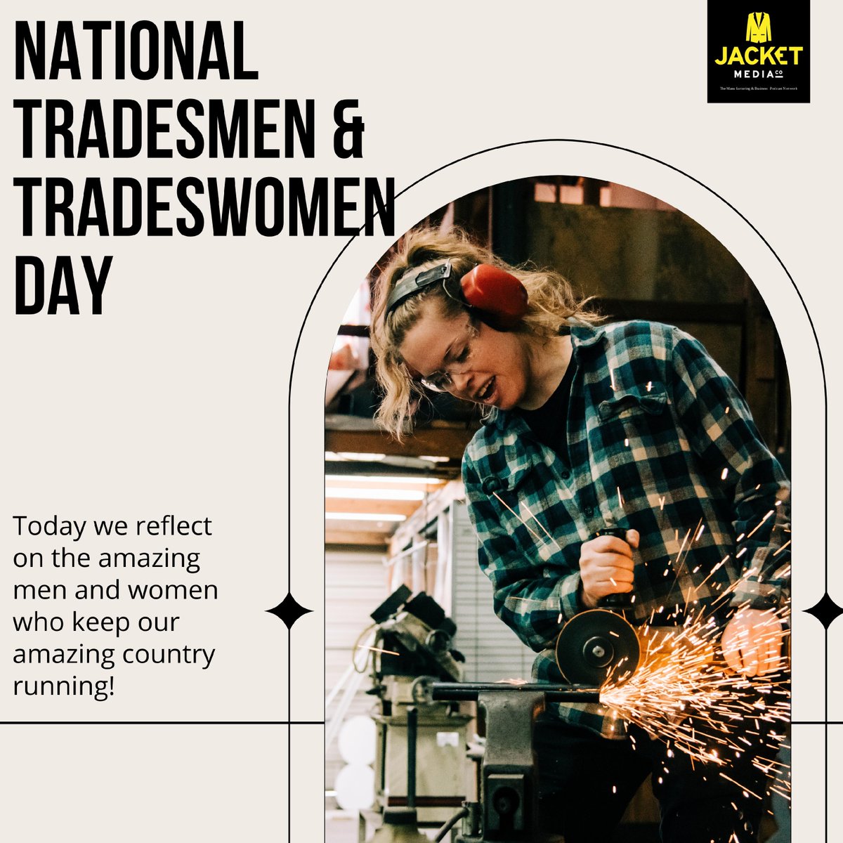 Happy National Tradesmen (and Tradeswomen) Day. Today we reflect on the men and women who built our amazing country and use their skills to keep it running strong and growing. Thank you all!