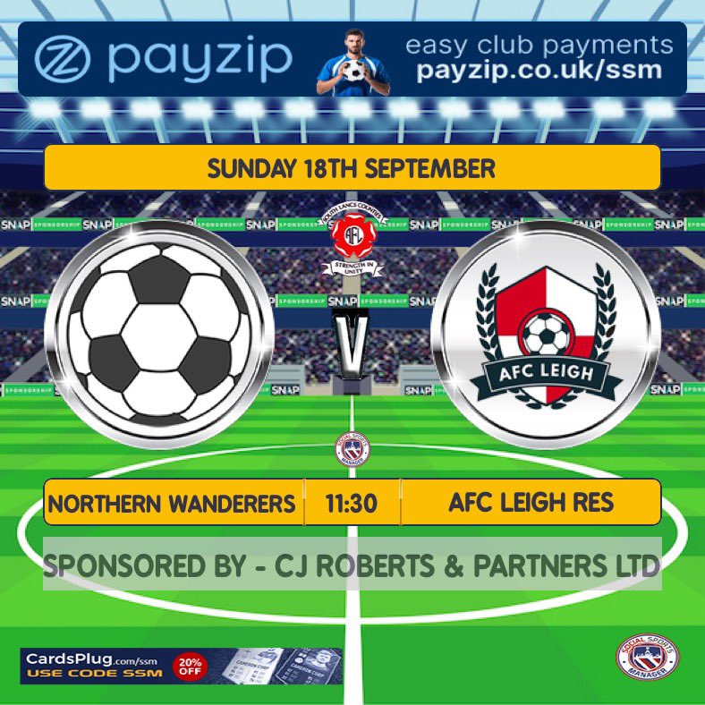 Bond Street B.C. FC (@bondstreet_bcfc) on Twitter photo Both teams are back in action this weekend after last weeks games were cancelled! Our firsts host <a href="/afcwiganSunday/">AFC Wigan (Sunday)</a> whilst our reserves travel to AFC Northern Wanderers! ⚽️⚽️⚽️ #afcleigh #leigh #wigan #sundayleague #amateurfootball #football #southlancscounties Both teams are back in action this weekend after last weeks games were cancelled! Our firsts host <a href="/afcwiganSunday/">AFC Wigan (Sunday)</a> whilst our reserves travel to AFC Northern Wanderers! ⚽️⚽️⚽️ #afcleigh #leigh #wigan #sundayleague #amateurfootball #football #southlancscounties