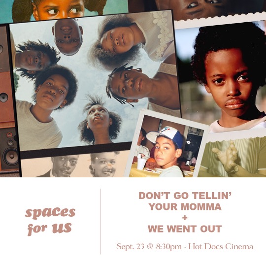 HotDocs's tweet photo. #ForViola brings you SPACES FOR US! Presenting terrific shorts by Black creators @TopazJones &amp; @iankamau linked by hip-hop culture &amp; themes of identity &amp; belonging. Important discussion hosted by @jvcarrington to follow! JOIN US SEPT 23 at @HotDocsCinema: https://t.co/UBRQJIA27W https://t.co/Mii2sZSY9k