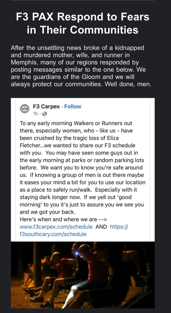 F3 Cherokee extends this offer to anyone in the county.