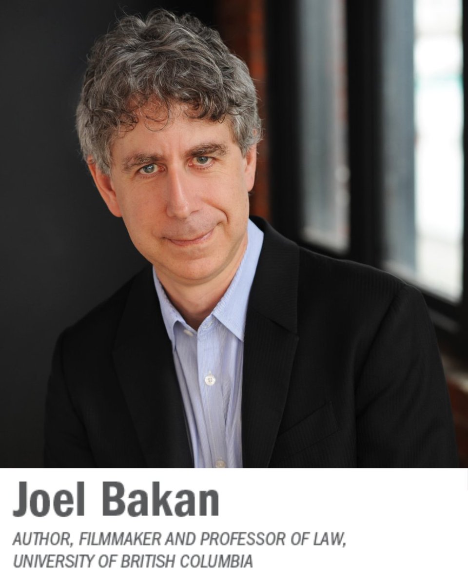 Humber_Fla's tweet image. Join us for this years President's Lecture Series, The New Corporation: How 'Good' Corporations Are Bad For Democracy, with lecturer John Bakan!
When: Tuesday, September 27, 2022 from 12:00 - 1:00 PM.
Where: Lakeshore Campus, Innovation Commons (G bldg.)
#PresidentsLecture