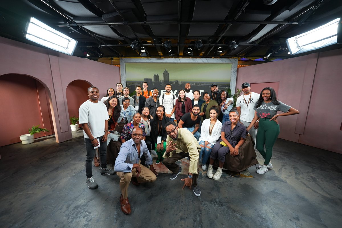 Studio tour of <a href="/revolttv/">REVOLT</a> with <a href="/mrmuhammad/">Ali Muhammad</a> and Mark Noble! #CreatorsofColor