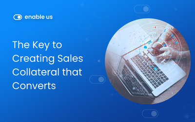 EnableUsInfo's tweet photo. Unsure what type of #salescontent will resonate with your buyers or highlight your products well? In our blog post, we highlight 5 types of #salescollateral to consider: https://t.co/T7JvBEoV3U https://t.co/Dql6V9Efub