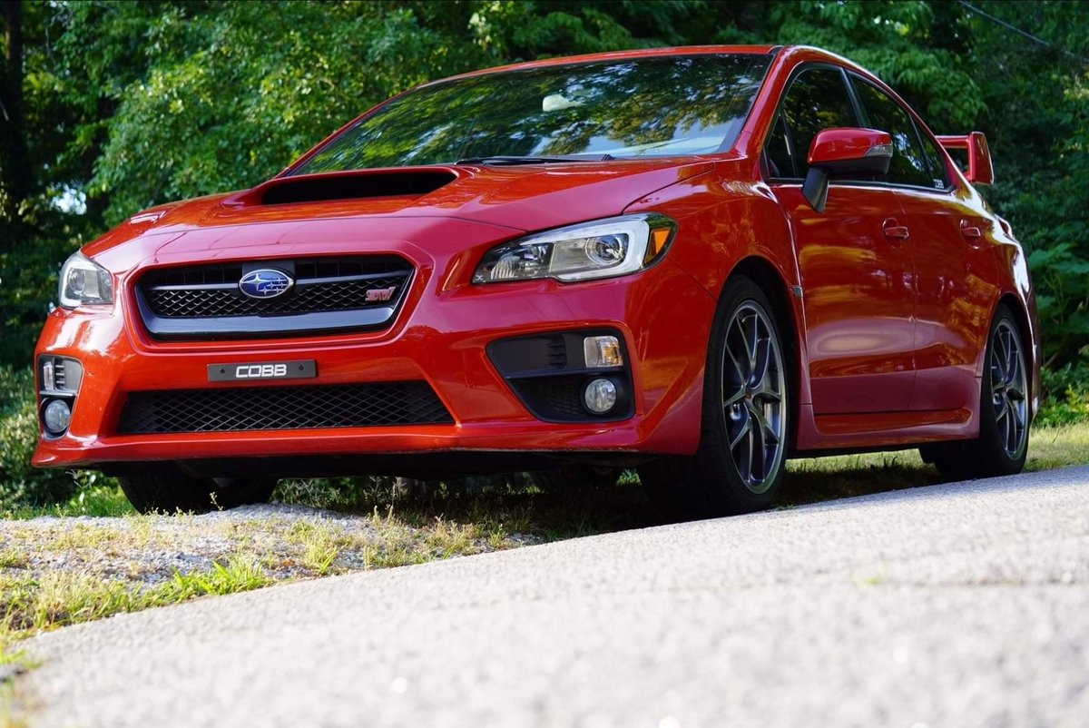 AmBeardad's tweet photo. I never get tired of driving my car. Every single time I turn the key I think about being grateful...then I think about how much my neighbors must hate me in the mornings. #Subaru #STi #Cobb #Cobbtuning #Invidia #Borla #Grimmspeed #SouthBendClutch #DBA https://t.co/R3VlTl3kOk