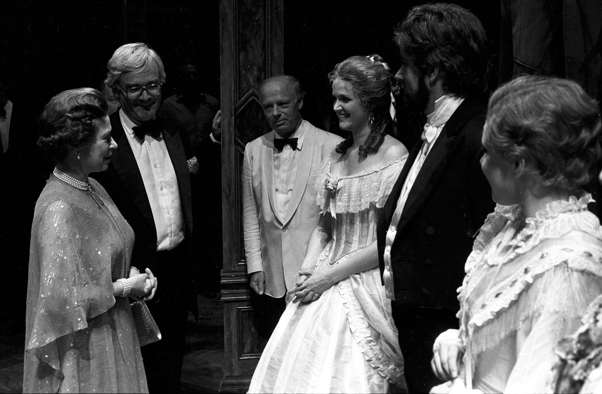 On this, the day of Her Majesty Queen Elizabeth II's funeral, we express our sympathies to the Royal Family and all who mourn her loss.

Photos: Her Majesty Queen Elizabeth II's visit to Glyndebourne in 1984 to see a performance of Strauss's Arabella. Guy Gravett/Glyndebourne.