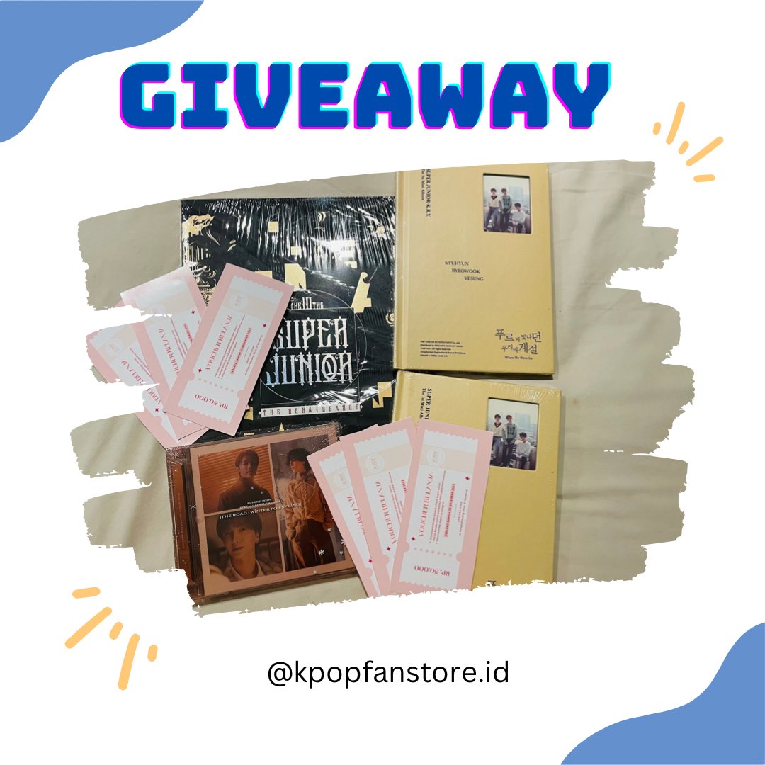 ELF_bandung's tweet photo. TRIP SUPER SHOW 9 IN INDONESIA - SPECIAL GIVE AWAY FROM @kpopfanstore_id 
SATURDAY, 17.09.2022 💙
.
.
#superjunior #슈퍼주니어 #sujunews #elf #everlastingfriends #sapphireblueocean #labelsj https://t.co/NWcK56FMlL