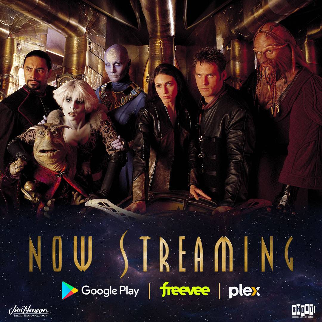 Explore the Uncharted Territories with this ragtag crew? Yes, please! Farscape now streaming on Google Play, Freevee, and Plex. #Farscape