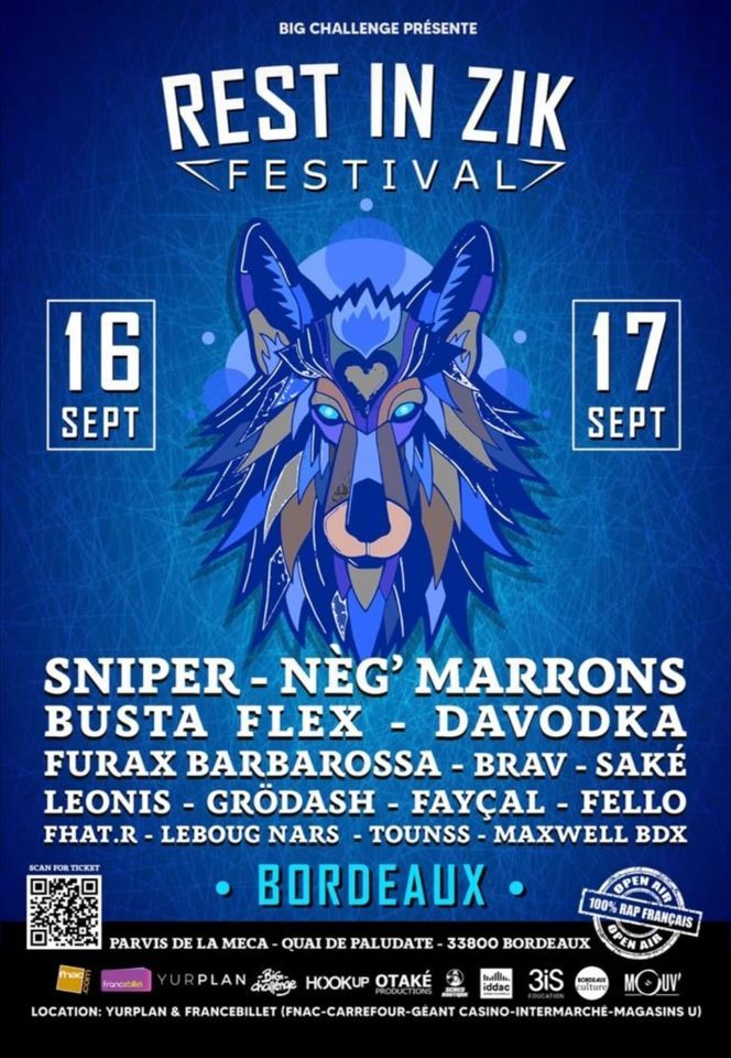 negmarrons's tweet photo. Yeh la famille ! On a hâte de vous retrouvez ce samedi 17 septembre au festival #RESTINZIK à Bordeaux 
avec @DJLORDISSA aux platines !!!
On vous attend nombreux et nombreuses !!!

https://t.co/DrOekd6v79

#TentendsPasOuKoi

#negmarrons
@BenjNegmarrons
@MrJackyBrown
@esko237 https://t.co/Ni4AUTujX6