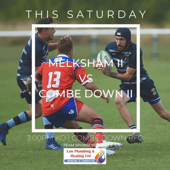 THE RUGBY IS BACK ‼️ Melksham 2s will travel to @CombeDownRFC, for what will no doubt be a massive encounter. We hope to see you there for a 3pm KO #BleedBlue #MelkshamRFC #BlueArmy