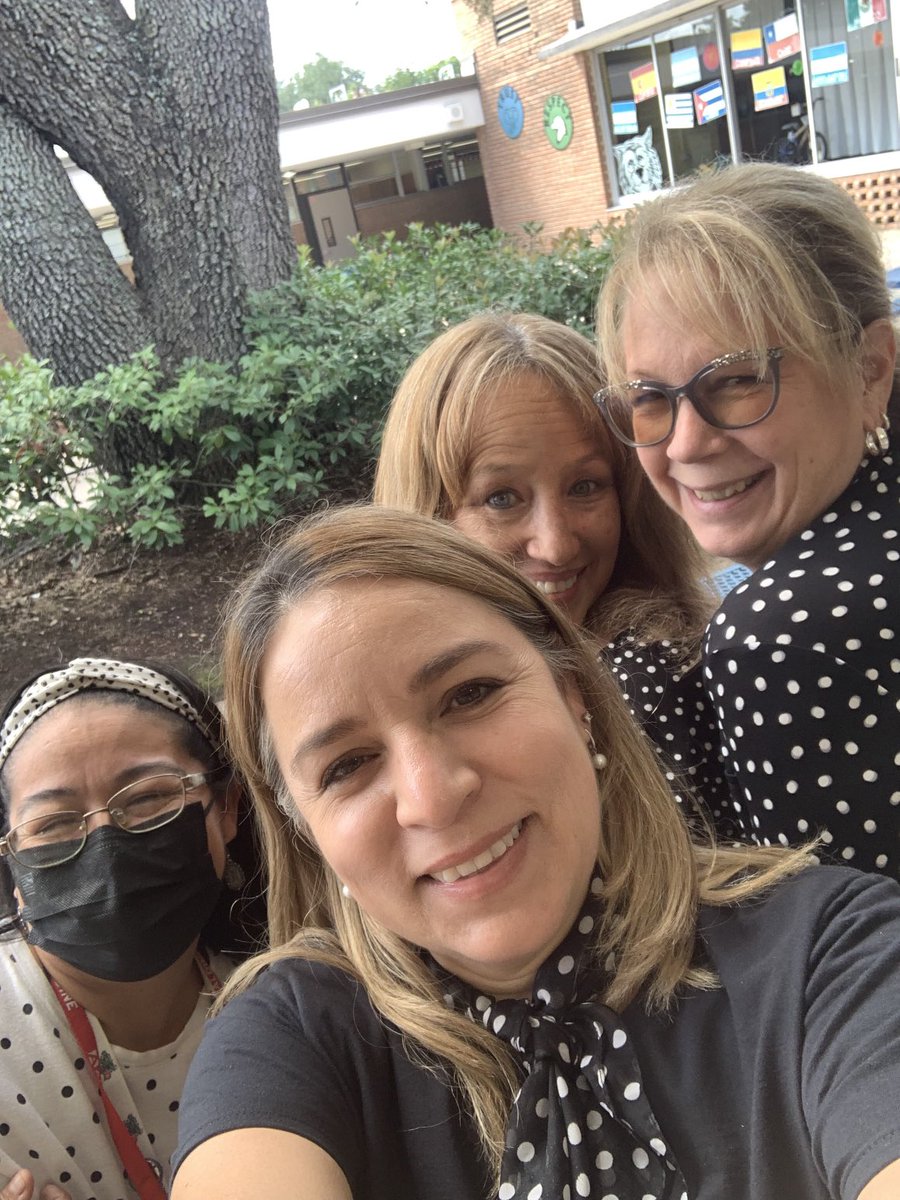 WorshamLibrary's tweet photo. Thanks to all ⁦@WorshamES_AISD⁩ Wildcats for dressing up in dots #dotday2022 to encourage creativity &amp; courage! #WorshamGlows ⁦@aldinelibraries⁩ #AldineConnected 🫶🏼 https://t.co/CS1IbaCGDy