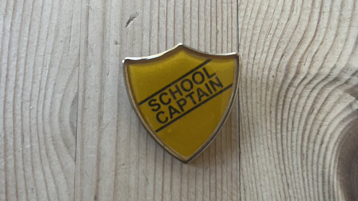 Proud parent moment (#PPM) as eldest son is named School Captain. (He’s great and I love him and he asked me to tweet this, with the request that I give him £1 for every RT. So, for once, please only ‘like’.)