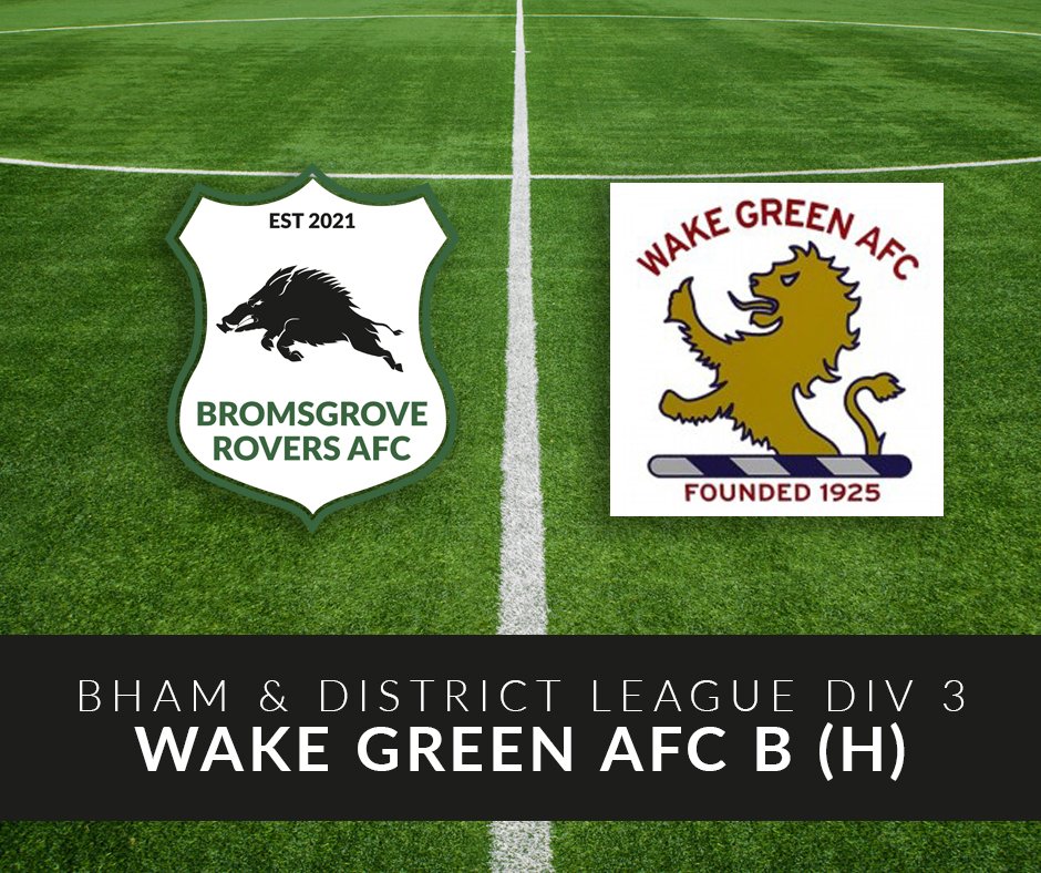 ⚽️ Upcoming Fixture ⚽️

We are back in action tomorrow following last weeks postponed games. We host <a href="/WAmateurs/">Wake Green Amateurs</a> at  Hopwood. 

🏆 BFL Division 3
🆚 <a href="/WAmateurs/">Wake Green Amateurs</a>
📆 Sat 17th September
🕛 2.30pm KO
🏟 Hopwood Community Centre, B48 7TL