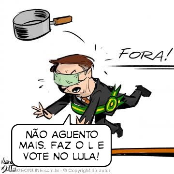 BodeEsquerda's tweet photo. TEM CRIANÇA COM FOME e a culpa é do Salnorabo. Tem que dar uma pancada simbólica figurada na cabeça do Bozo e de toda sua trupe, incluindo Collor, Magno Malta, Malafaia e na de todo Racista bolsonarista.

É Lula no primeiro turno. FAÇA O L IMEDIATAMENTE SEM MEDO de ser feliz! https://t.co/BVgUFjNQTh