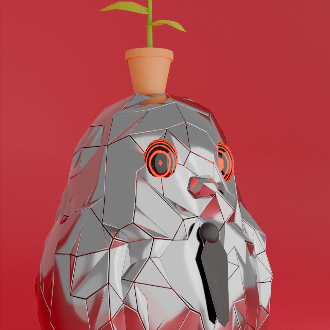 Lovely Pengiota you've got there <a href="/gaiotas/">gaga50</a> !
Robot pengiotas love their plants!