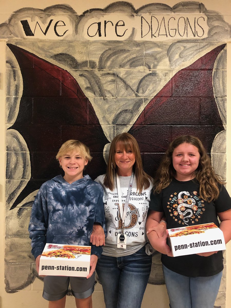Congrats to our Penn Station students of the week, Knox Little and Leighton Bustos!